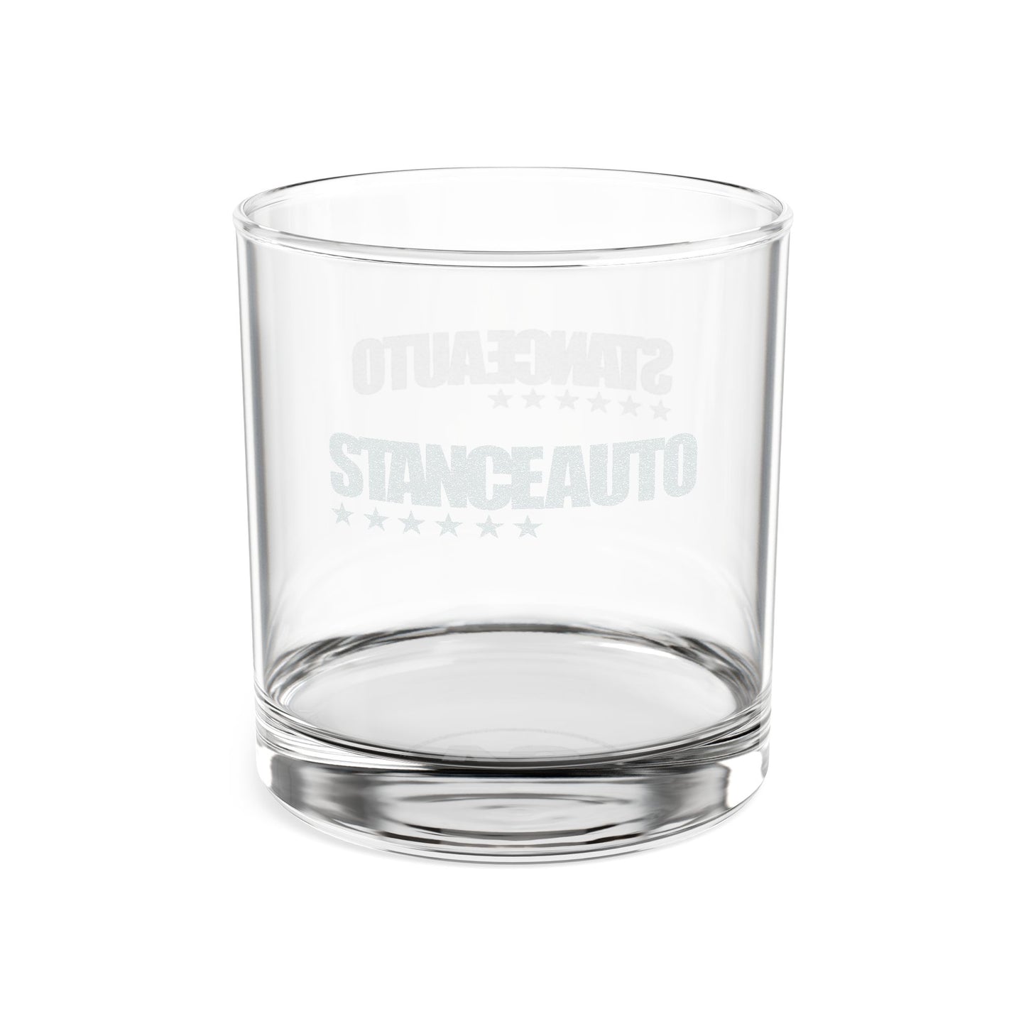 Stance Auto Engraved Whiskey Glass 10.5oz