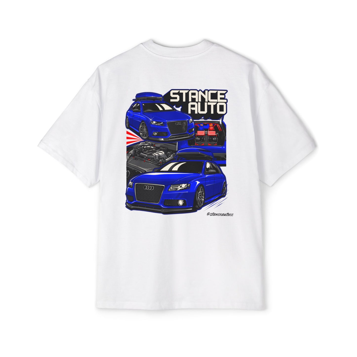 Stance Auto Audi A4 Avant Heavy Oversized Tee