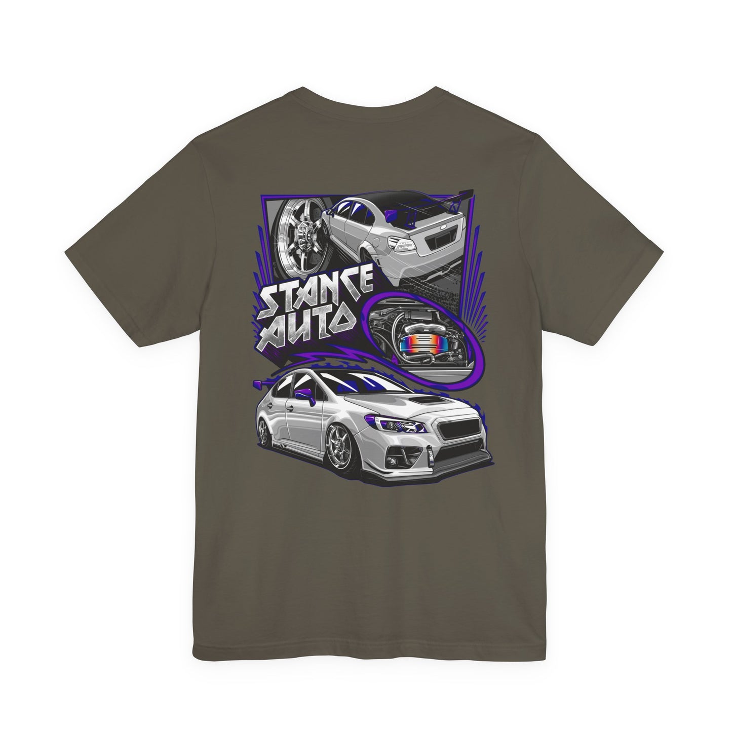 Stance Auto 2015 Subaru WRX Unisex Jersey Short Sleeve Tee