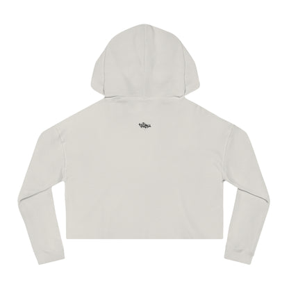 Sultry Ahegao Bliss Women’s Cropped Hoodie