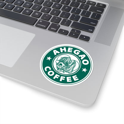 "Overcaffeinated" Anime Café Sticker
