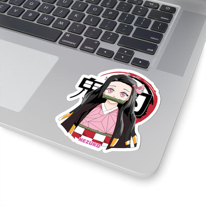 Bamboo Demon Guardian – Anime Inspired Sticker