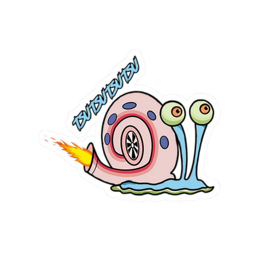 Gary Turbo – Boosted Snail Sticker