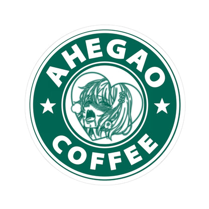 "Overcaffeinated" Anime Café Sticker