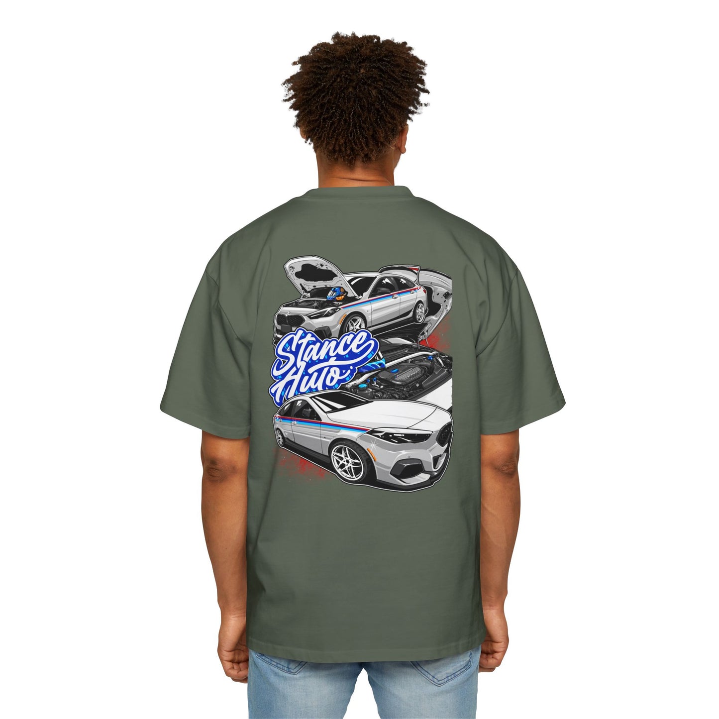 Stance Auto BMW M235i Heavy Oversized Tee