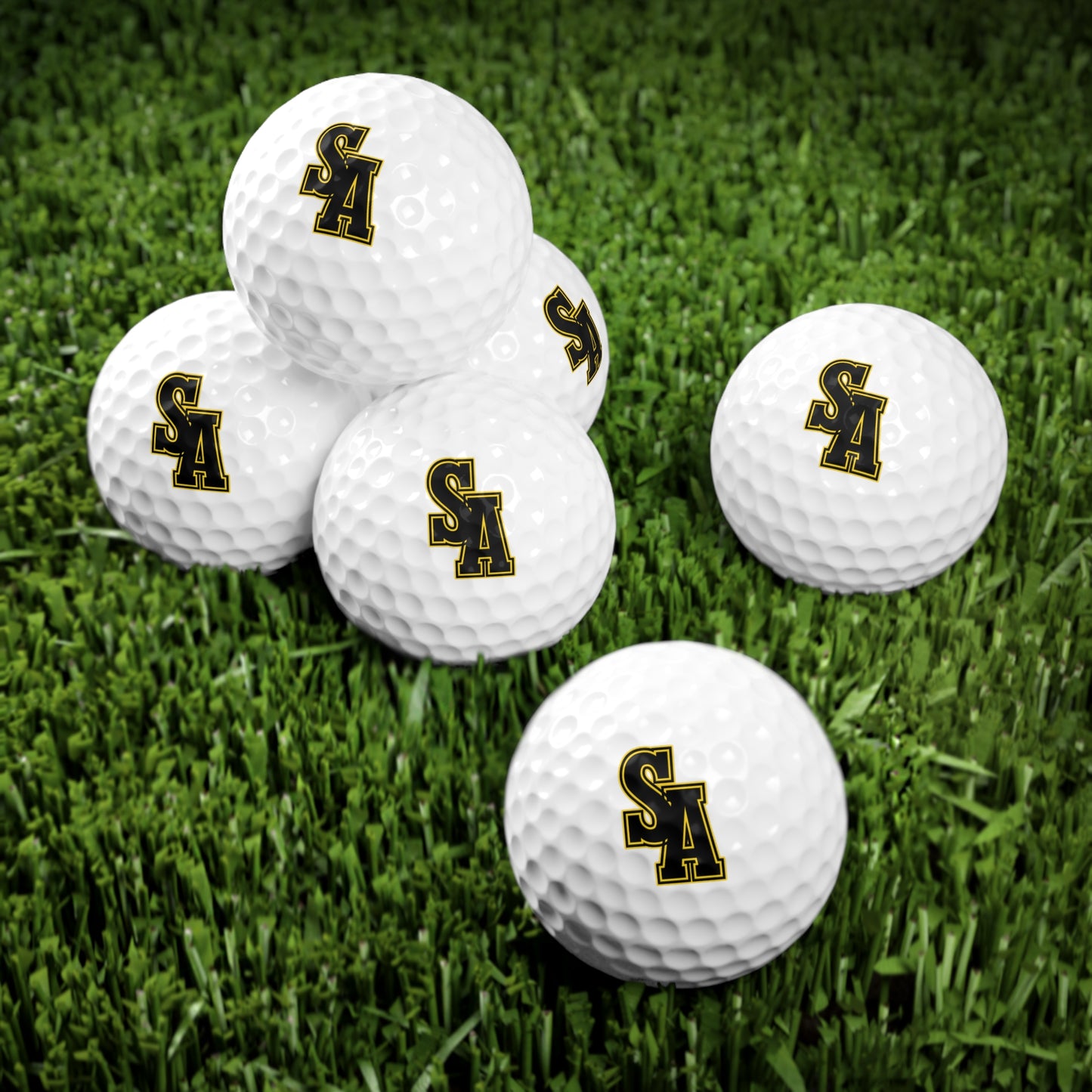 Stance Auto Varsity Golf Balls, 6pcs