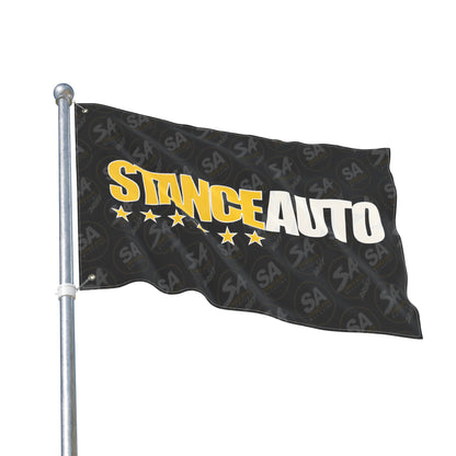 Stance Auto Double-Sided Flag