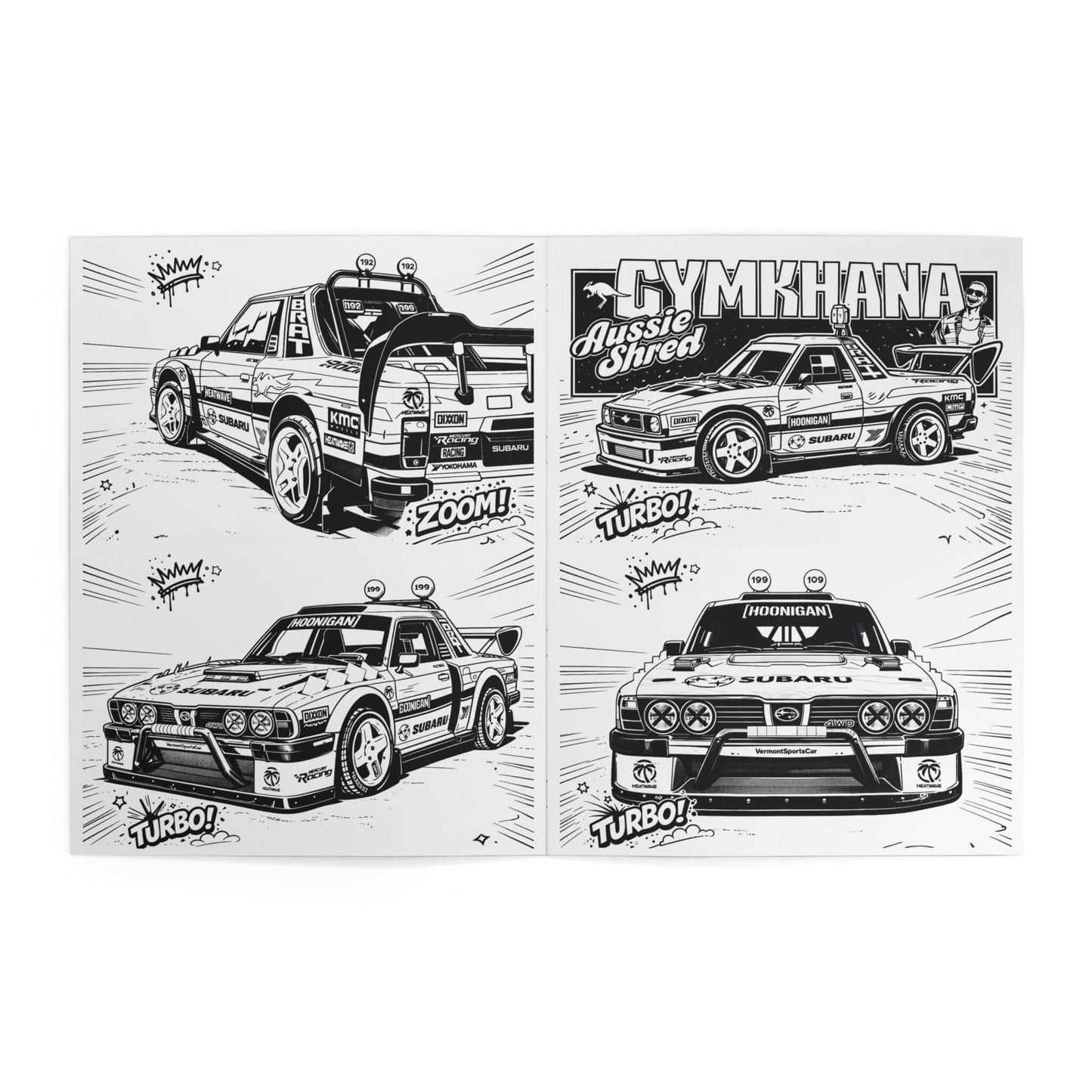 Stance Auto Coloring Book – Car Culture Edition