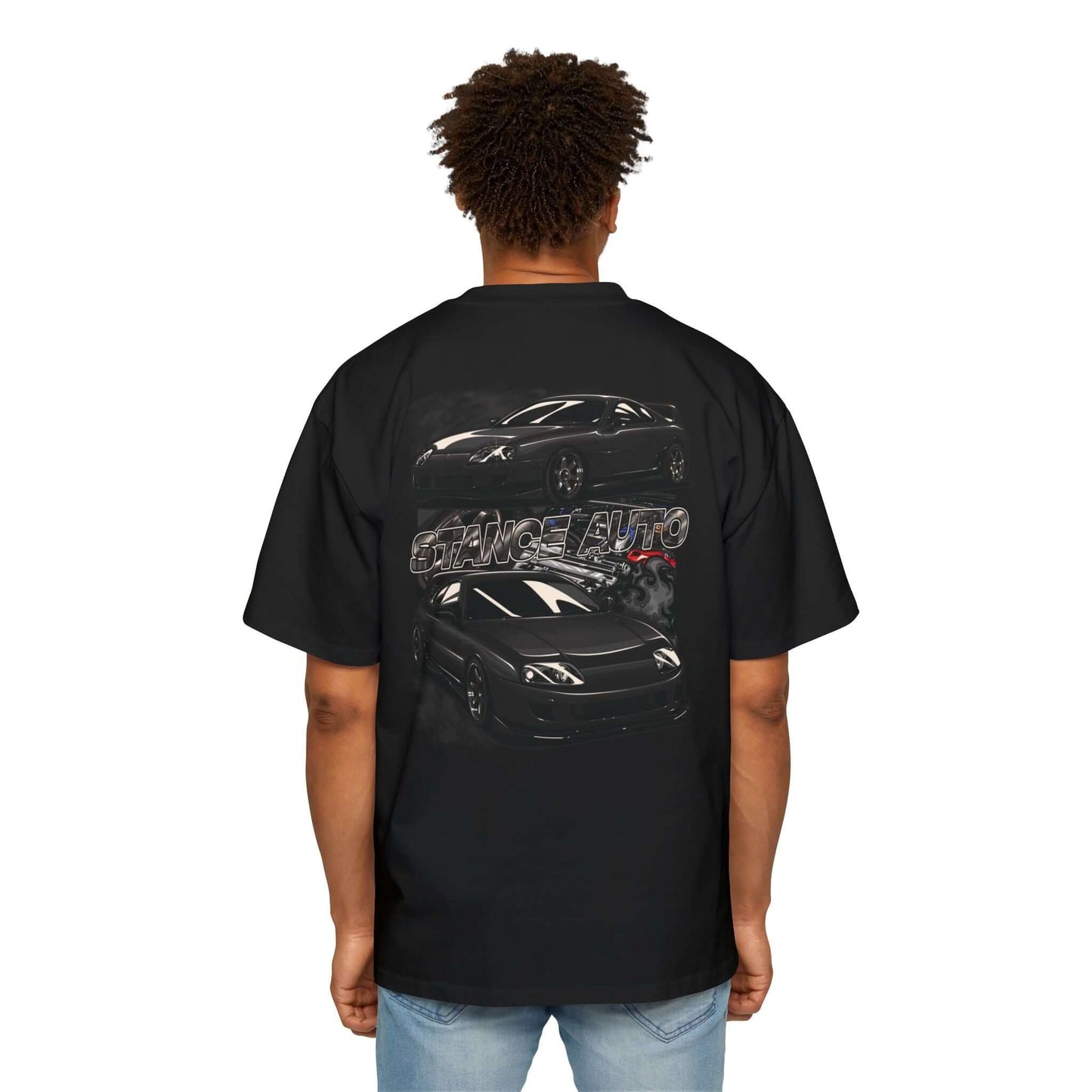 Stance Auto MK4 Toyota Supra Heavy Oversized Tee