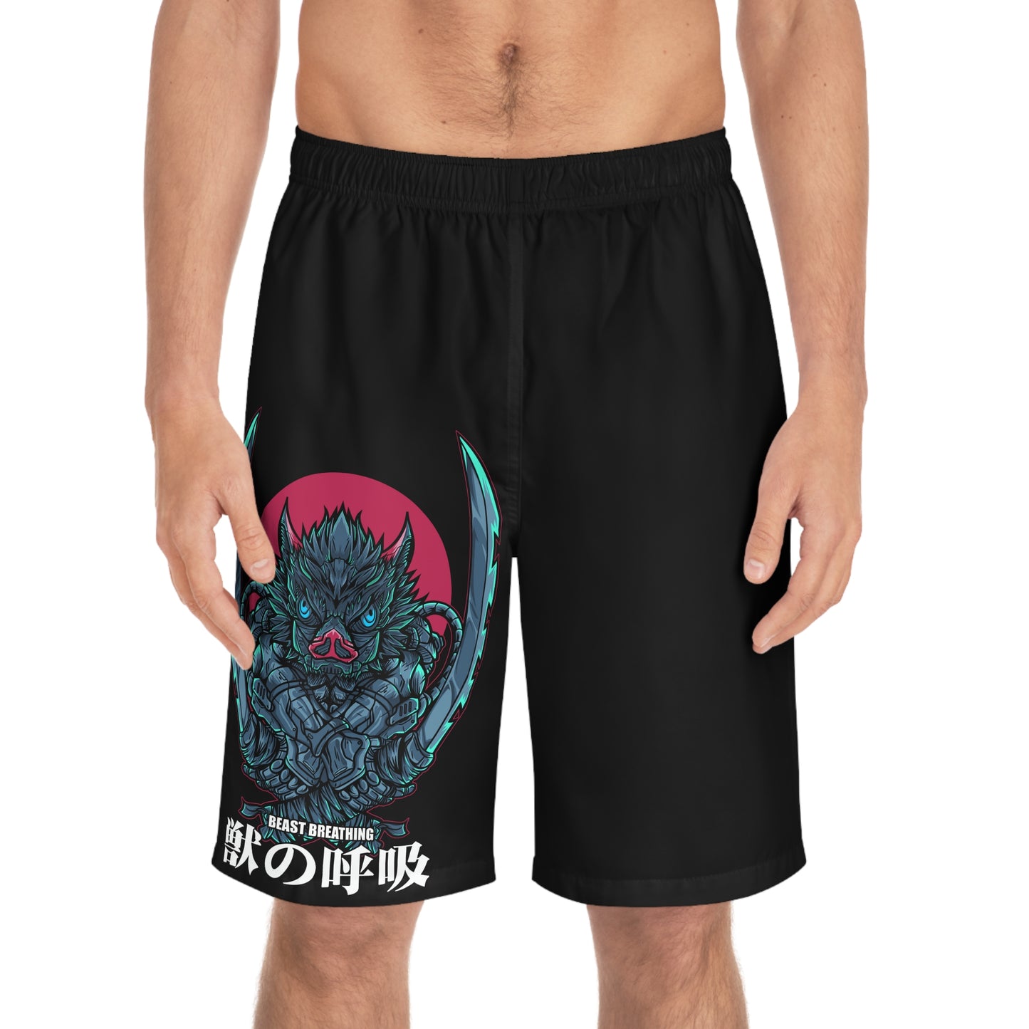 Pantalones cortos gráficos Beast Breathing inspirados en el anime callejero