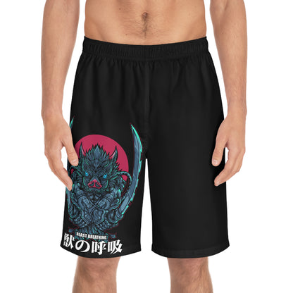 Pantalones cortos gráficos Beast Breathing inspirados en el anime callejero
