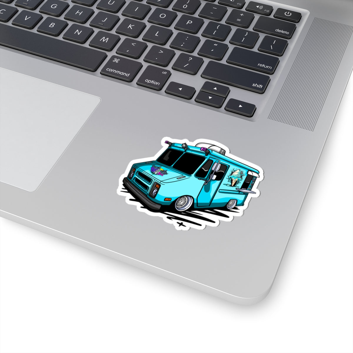 Sxetched – Slammed Ice Cream Truck Sweet Stance Sticker