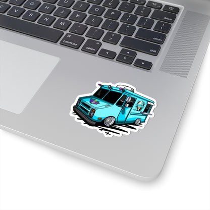 Sxetched – Slammed Ice Cream Truck Sweet Stance Sticker