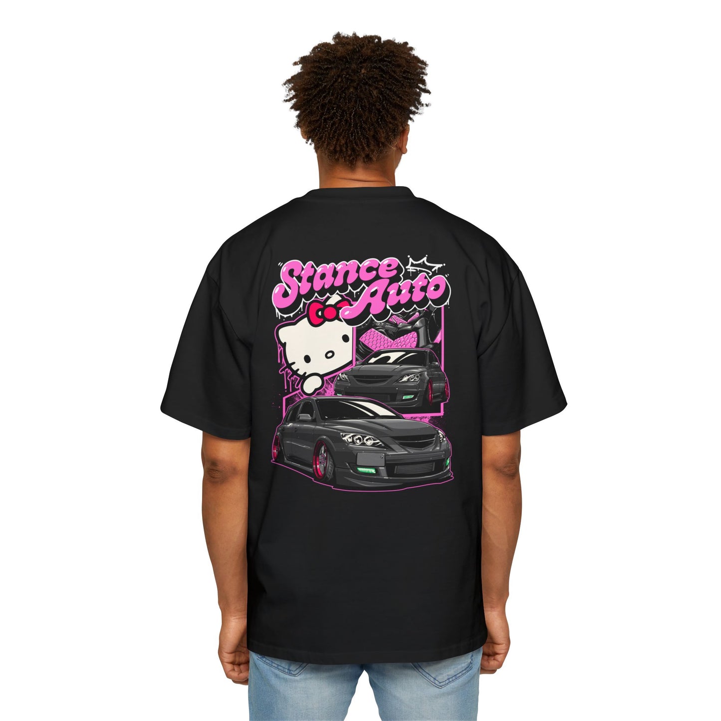 Stance Auto Mazdaspeed 3 “Kitty Stance” Heavy Oversized Tee
