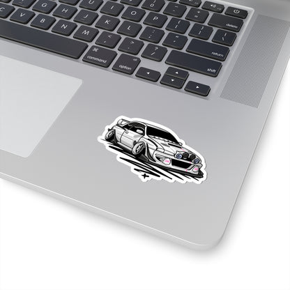 Sxetched – Subie Widebody Rally Stance Sticker