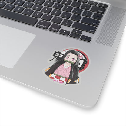 Bamboo Demon Guardian – Anime Inspired Sticker