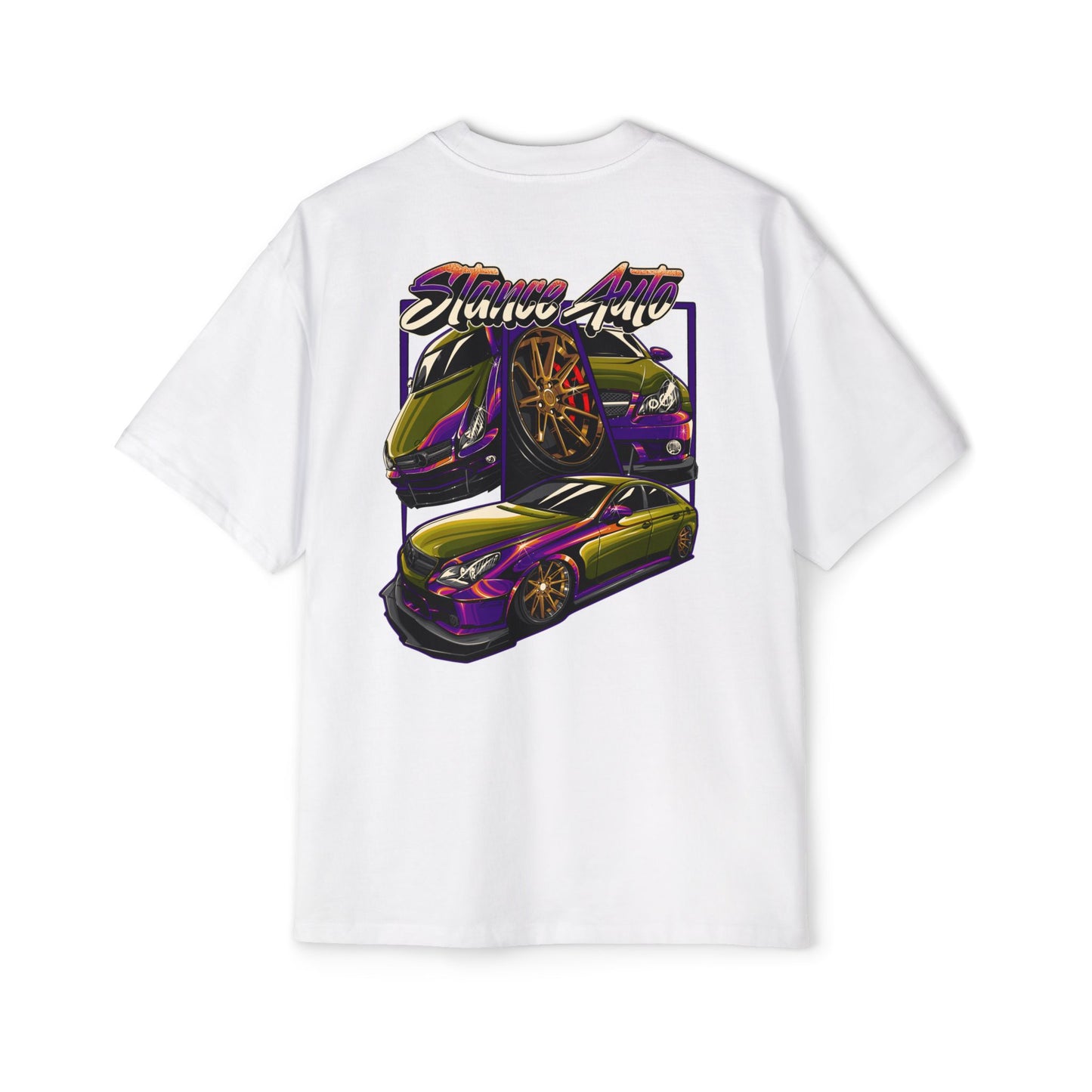 Stance Auto Iridescent Mercedes CLS55 AMG Heavy Oversized Tee