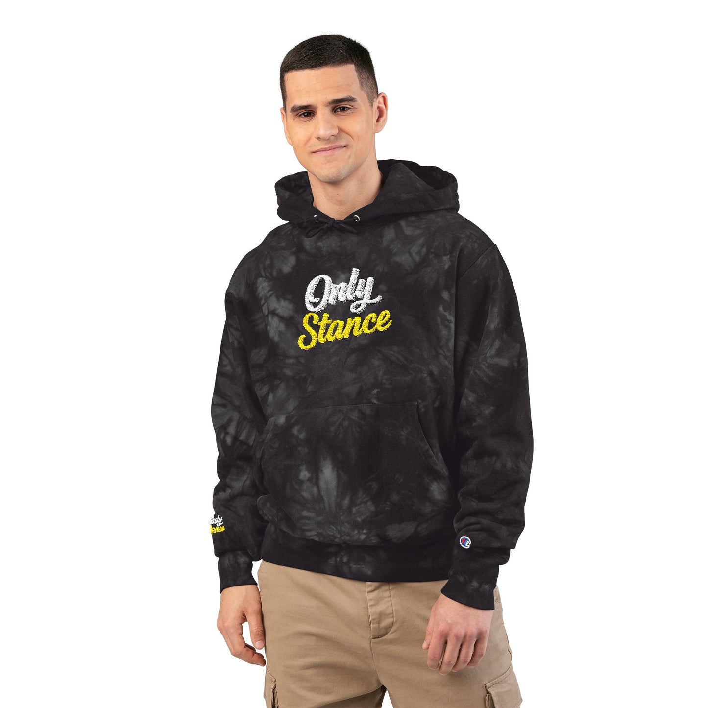 Only Stance Limited Edition Champion Tie-Dye Premium Embroidered Hoodie