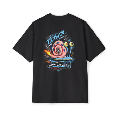 Turbo Gary “Anti-Lag Life” Heavy Oversized Tee
