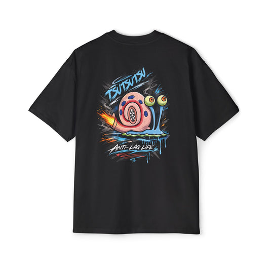 Turbo Gary “Anti-Lag Life” Heavy Oversized Tee