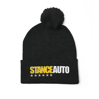 Stance Auto Embroidered Pom-Pom Knit Cap
