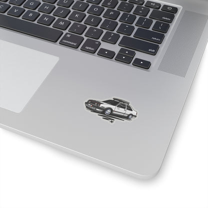 Sxetched – 1988 VW Jetta Coupe Classic Euro Sticker
