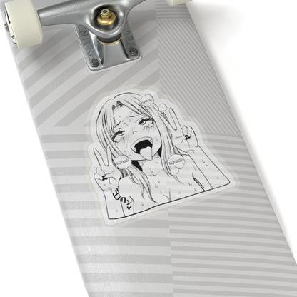 Sultry Ahegao Bliss Sticker