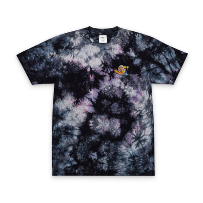 Turbo Gary “Anti-Lag Life” Embroidered Oversized Tie-Dye T-Shirt