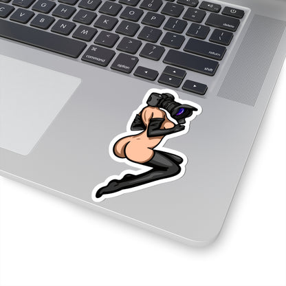 Lens Lover – Photographer Pinup Sticker