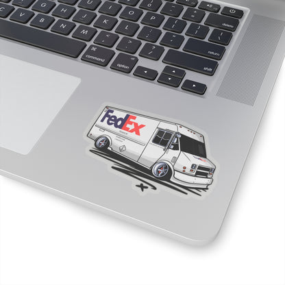 Sxetched — “Car Parts On Time” Slammed Delivery Truck Sticker