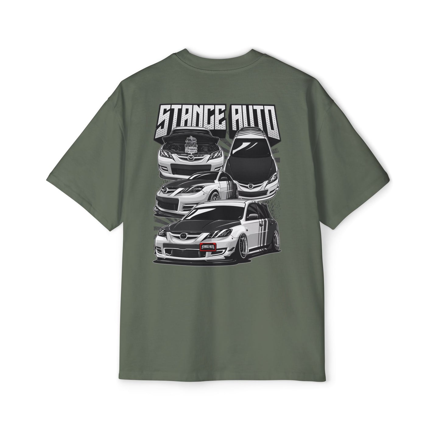 Stance Auto Mazda Speed 3 Heavy Oversized Tee