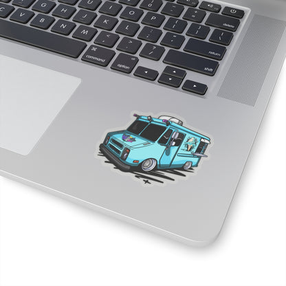 Sxetched – Slammed Ice Cream Truck Sweet Stance Sticker