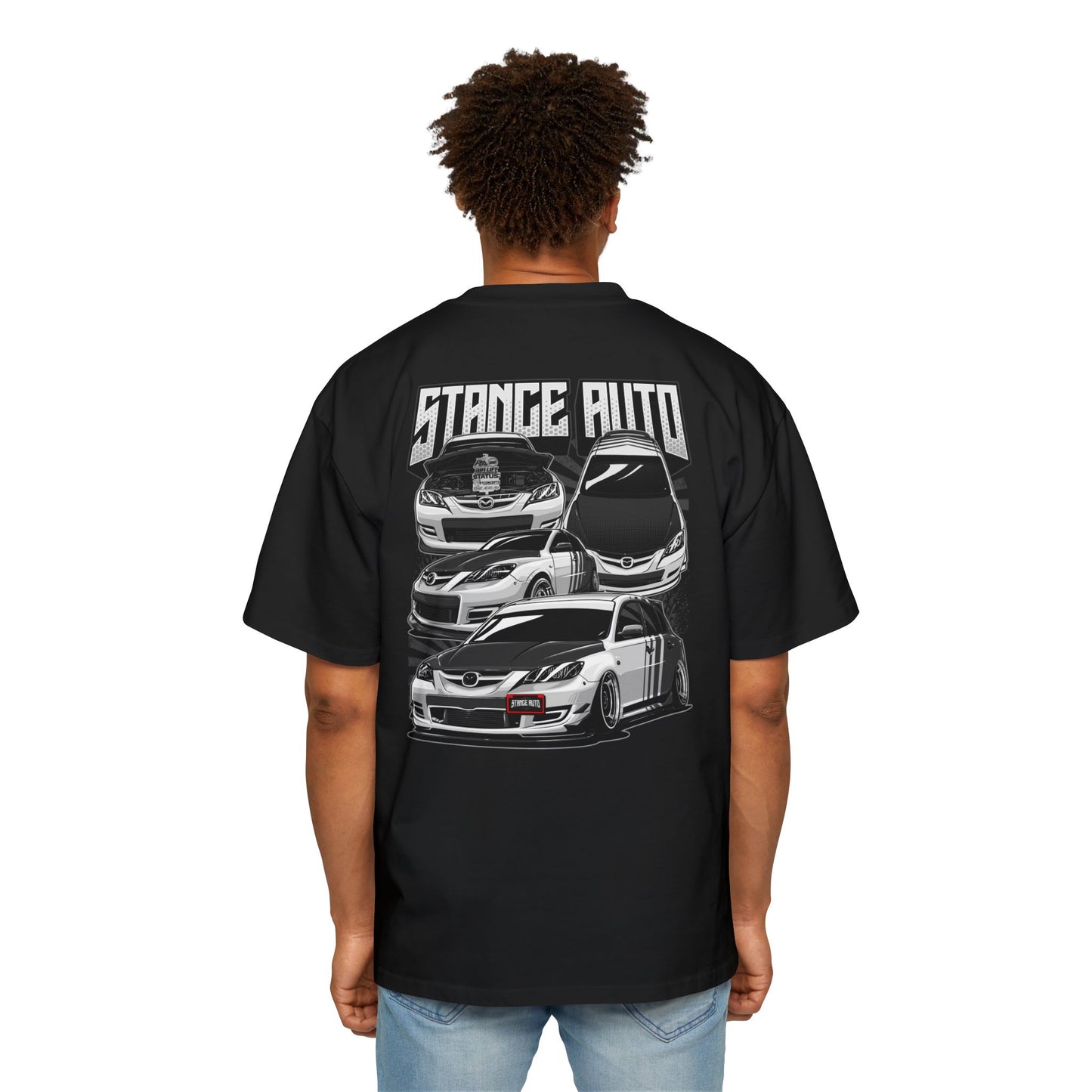 Stance Auto Mazda Speed 3 Heavy Oversized Tee