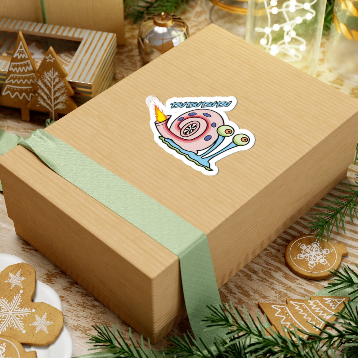 Gary Turbo – Boosted Snail Sticker