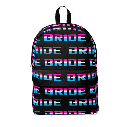Mochila vaporwave para novia — Pack de transporte JDM de ropa urbana neón
