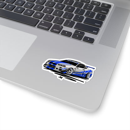 Sxetched – Nissan Skyline GT-R R34 Street Legend Edition Sticker