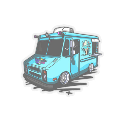 Sxetched – Slammed Ice Cream Truck Sweet Stance Sticker