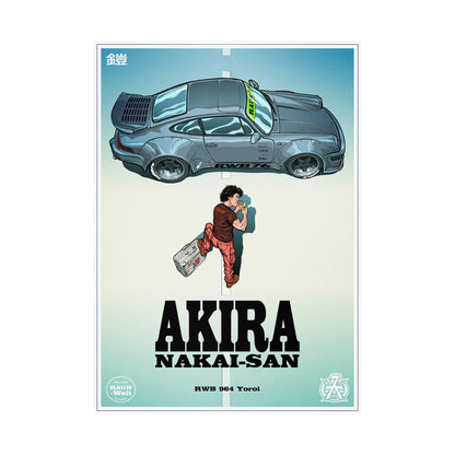 Akira Nakai-San – Póster mate RWB 964 "Yoroi"