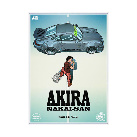 Akira Nakai-San – Póster mate RWB 964 "Yoroi"