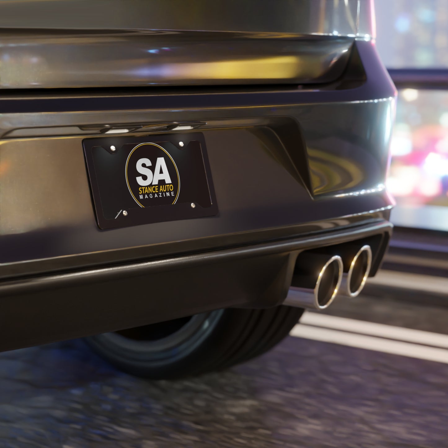Stance Auto Magazine – Official Logo Vanity Plate