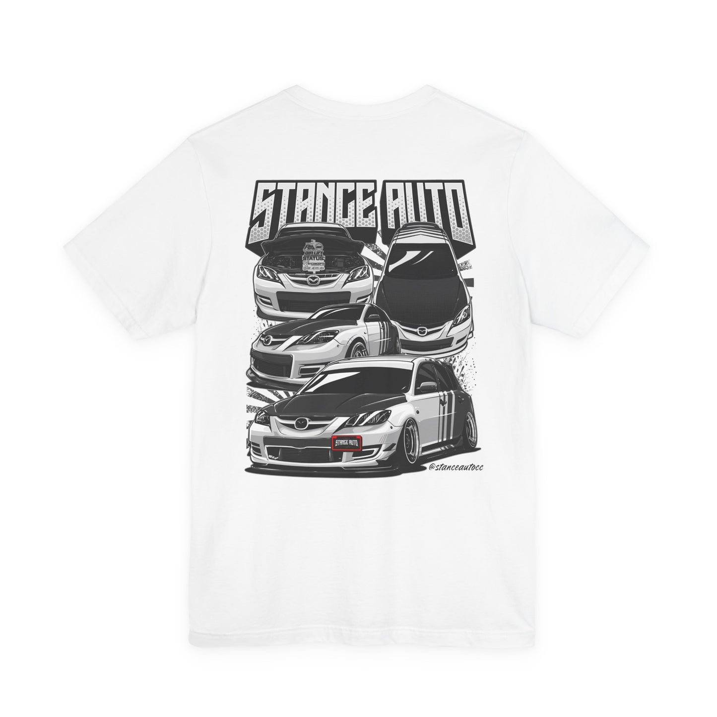 Stance Auto MazdaSpeed 3 Unisex Jersey Short Sleeve Tee