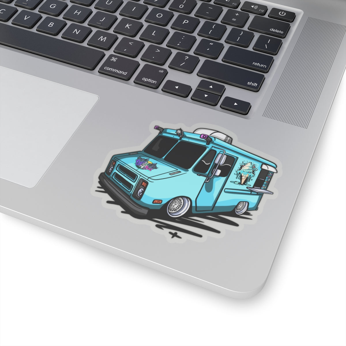 Sxetched – Slammed Ice Cream Truck Sweet Stance Sticker