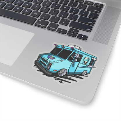 Sxetched – Slammed Ice Cream Truck Sweet Stance Sticker