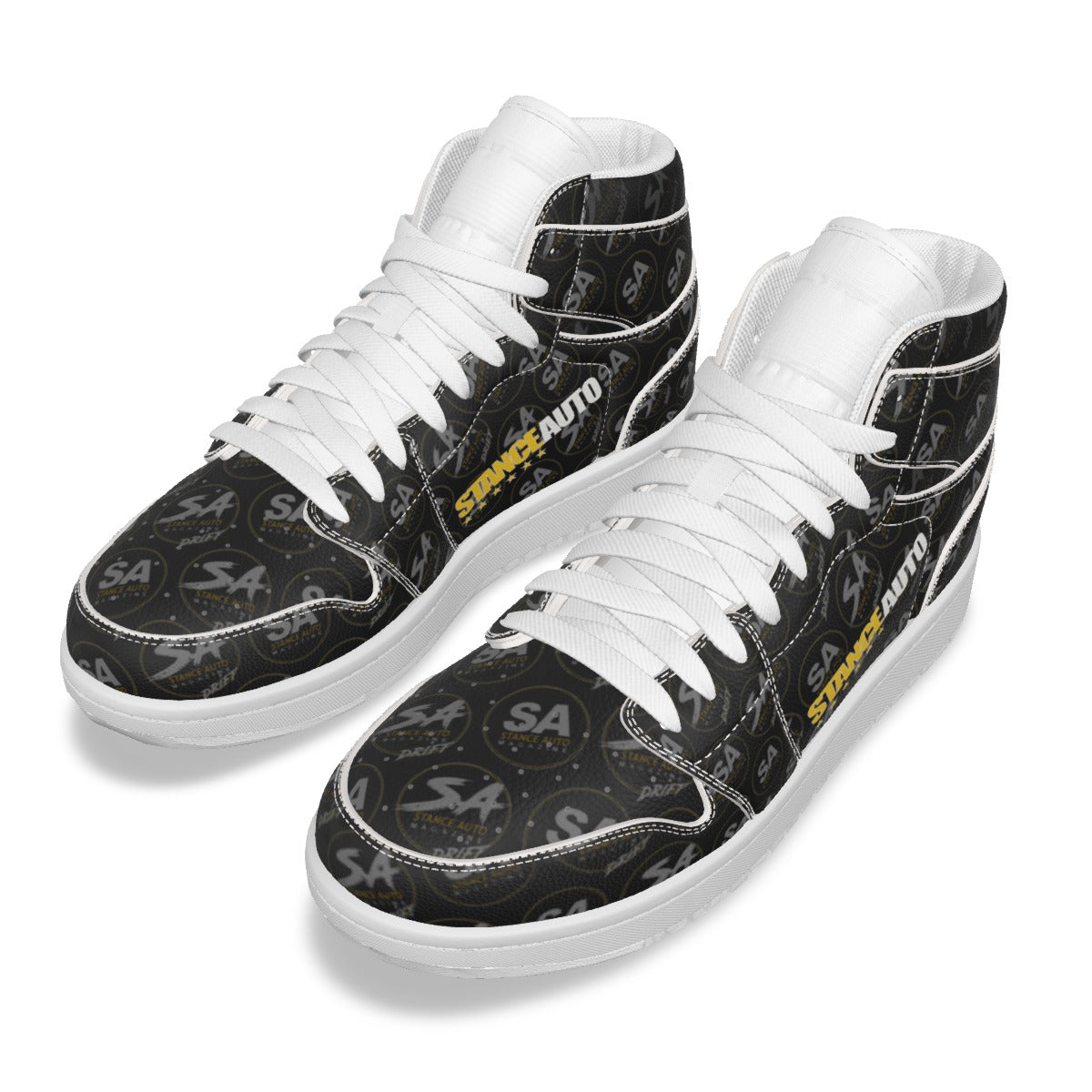 Women's Synthetic Leather Stitching Shoes