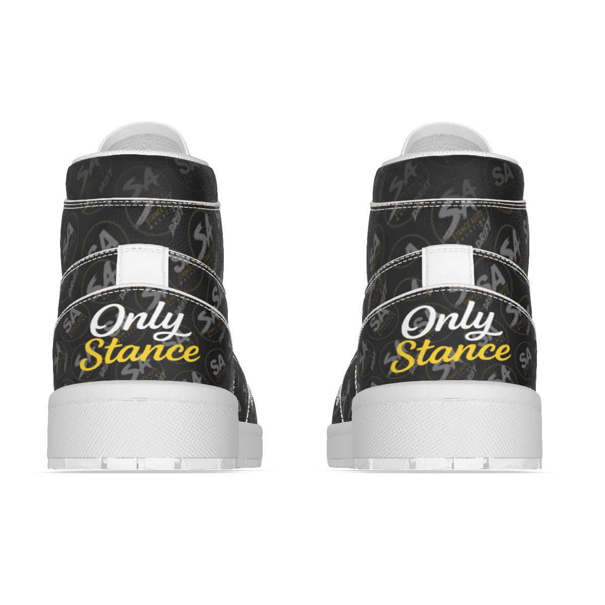 Women's Synthetic Leather Stitching Shoes