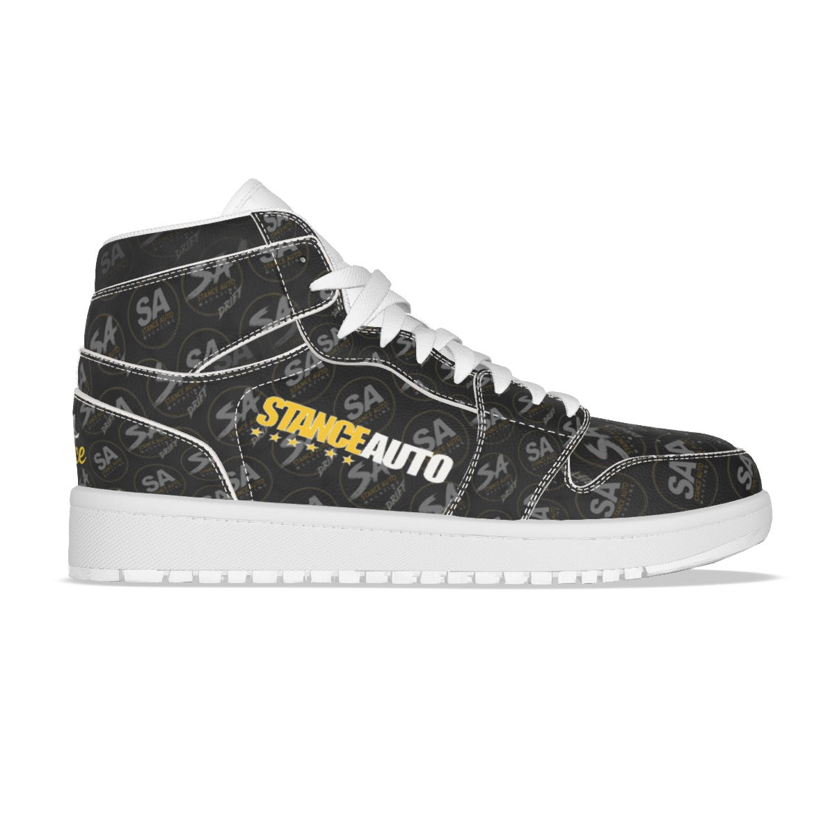 Women's Synthetic Leather Stitching Shoes