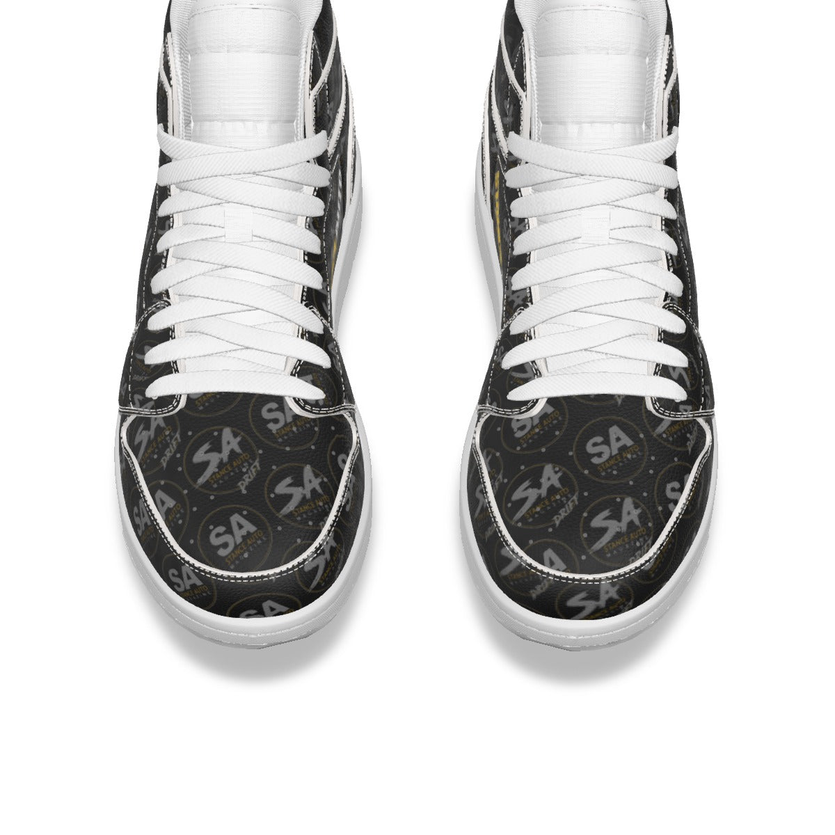 Women's Synthetic Leather Stitching Shoes