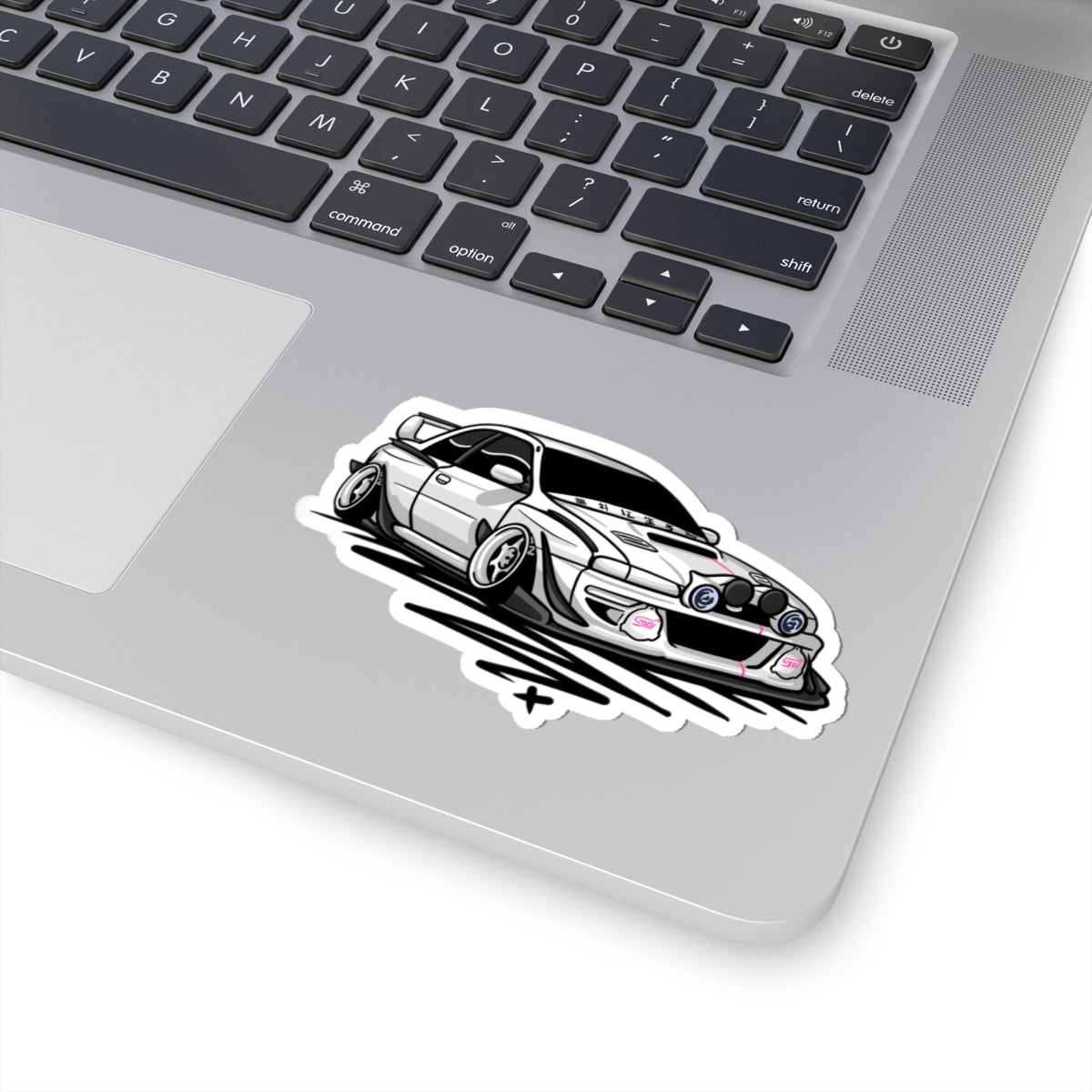 Sxetched – Subie Widebody Rally Stance Sticker
