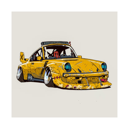 Desert Outlaw – Patina Rally Coupe Póster