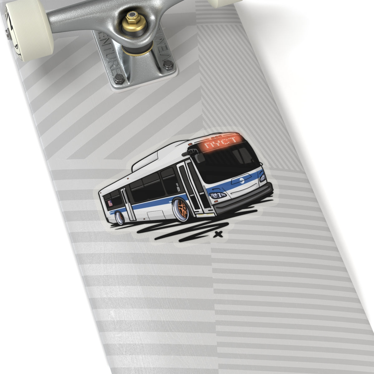 Sxetched “NYCT” City Transit Slap Sticker